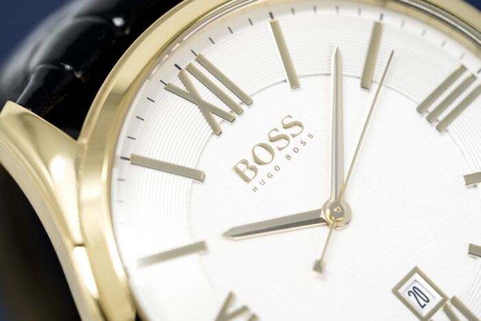 Hugo Boss Watch Classic Gold Plate White - HB1513020 - Image 7